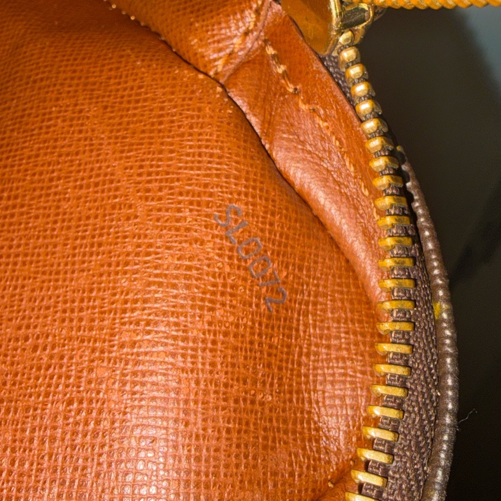 Authentic Vintage Louis Vuitton Crossbody with added Boho Fringes - Picture 6 of 10